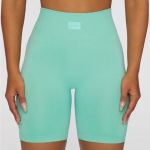 Bo+Tee Turquoise Shorts - Small